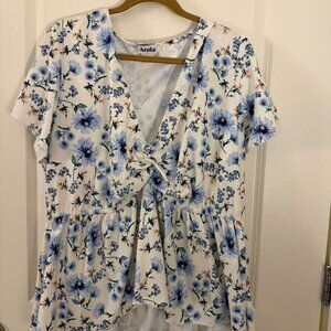 ❌sold❌ 💐 Floral Arula Blouse💐